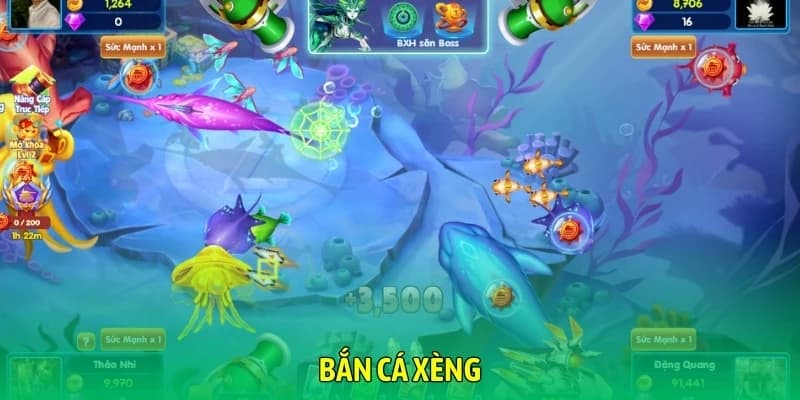 Các tính năng đặc biệt của Bắn Cá Xèng