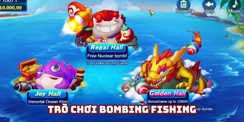 Bombing Fishing nổi tiếng thu hút nhiều khách hàng